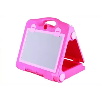 LEAN TOYS Sulankstoma 2-in-1 lenta – kreida ir žymekliai