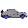 LEAN TOYS nuotolinio valdymo sportinis automobilis R/C 1:24 pilkas su keičiamais ratais