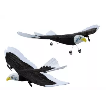 LEAN TOYS Eagle Bird Remote Controlled RC Plane 2.4G 41cm x 28cm x 5cm