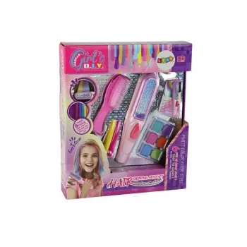 LEAN TOYS Plaukų dažymo rinkinys Grožio rinkinio aksesuarai