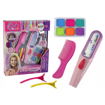 LEAN TOYS Plaukų dažymo rinkinys Grožio rinkinio aksesuarai