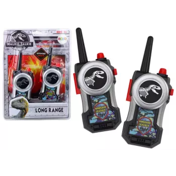 LEAN TOYS Walkie-Talkie Dinosaur Tracker 30-80m Range