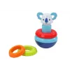 LEAN TOYS Sensorinių žaislų rinkinys Koala Tower Educational Cube Spinners
