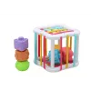 LEAN TOYS Sensorinių žaislų rinkinys Koala Tower Educational Cube Spinners