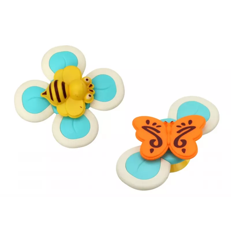 LEAN TOYS Sensorinių žaislų rinkinys Koala Tower Educational Cube Spinners