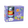 LEAN TOYS Sensorinių žaislų rinkinys Koala Tower Educational Cube Spinners