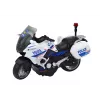 LEAN TOYS Policinis sportinis motociklas su inercine pavara, mastelis 1:10