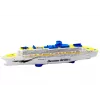 LEAN TOYS Passenger Cruise Ship su važiavimo šviesomis ir garsais