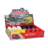 LEAN TOYS Delivery Car 1:32 Lights Sounds Red Black Yellow White