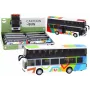 LEAN TOYS Double Decker Bus With Metal Drive, Colorful Lights, Sounds