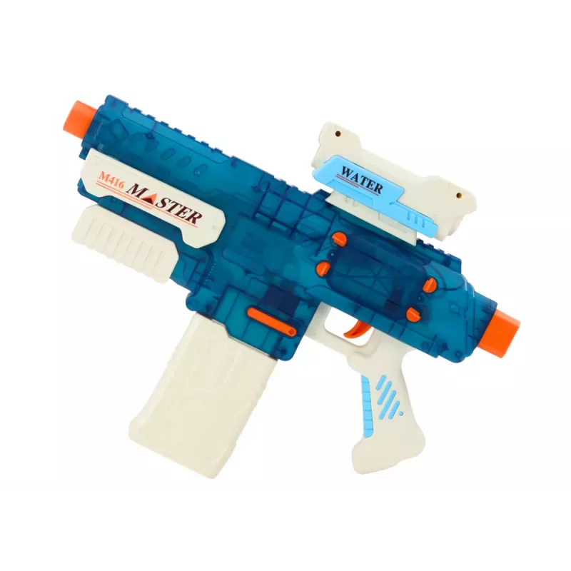LEAN TOYS Rifle Rechargeable Water Gun M416 500ml Range 8-10m