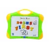 LEAN TOYS Magnetinė mokomoji lenta su raidėmis, skaičiais, žymekliu ir kempine