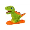LEAN TOYS Dinosaur Playdough Set 6 Colors Dolphin Molds Scallop