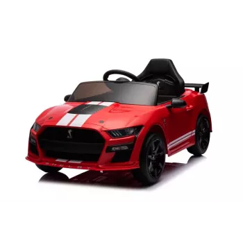 LEAN CARS Baterijomis varoma transporto priemonė Ford Mustang GT500 Shelby Red