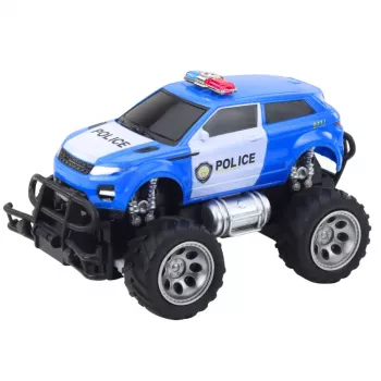 LEAN TOYS RC Off-Road Police Car 1:24 nuotoliniu valdymu