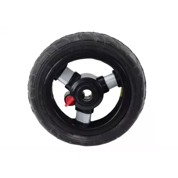 LEAN CARS Plastikinis ratas su gumine padanga (pripučiama) PRO 700 Priekinis