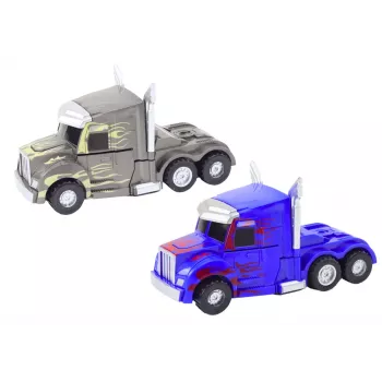 LEAN TOYS Auto-Robot Truck 2in1 Robot 2 Spalvos