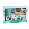 LEAN TOYS Bathroom Play Set 4in1 Shower Toilet Washing Machine Accessories