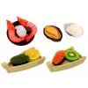 LEAN TOYS Sushi žaislų rinkinys su krevetėmis, 24 dalys