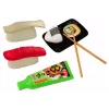 LEAN TOYS Sushi žaislų rinkinys su krevetėmis, 24 dalys