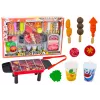 LEAN TOYS Set Party Grill Food Drinks Vegetables 40 Elements