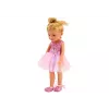 LEAN TOYS Pink Ballerina lėlė 33cm su suknele, baleto bateliais, tiara