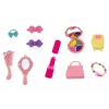 LEAN TOYS Balerinos lėlė su rožiniais baleto aksesuarais