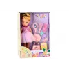 LEAN TOYS Balerinos lėlė su rožiniais baleto aksesuarais