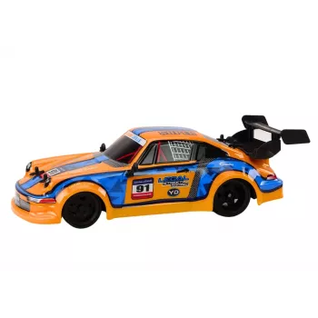 LEAN TOYS RC valdomas automobilis 1:16 guminiai ratai Drift Orange