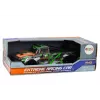 LEAN TOYS RC nuotoliniu valdymu automobilis 1:16 su guminiais dreifavimo ratais Pilka-Žalia