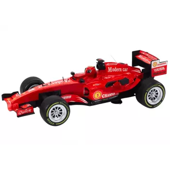 LEAN TOYS RC Racer 1:12 Raudonas su šviesomis ir garsais