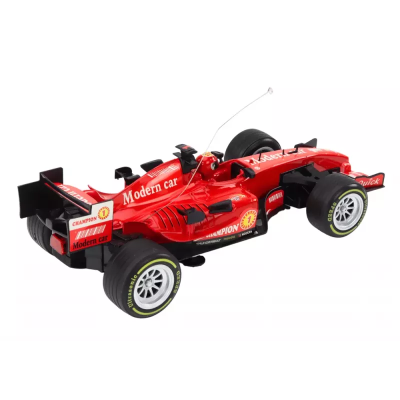 LEAN TOYS RC Racer 1:12 Raudonas su šviesomis ir garsais