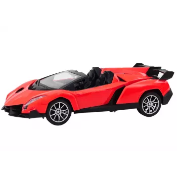 LEAN TOYS Automobilis su nuotolinio valdymo pultu Sportinis automobilis RC 1:16 Raudonas