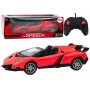 LEAN TOYS Automobilis su nuotolinio valdymo pultu Sportinis automobilis RC 1:16 Raudonas