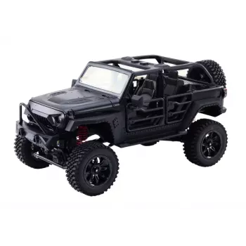LEAN TOYS nuotoliniu valdymu visureigis RC 2.4G 4x4 Drive juodas