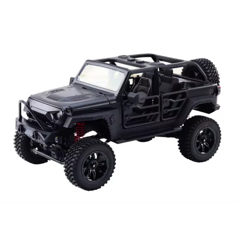 LEAN TOYS nuotoliniu valdymu visureigis RC 2.4G 4x4 Drive juodas
