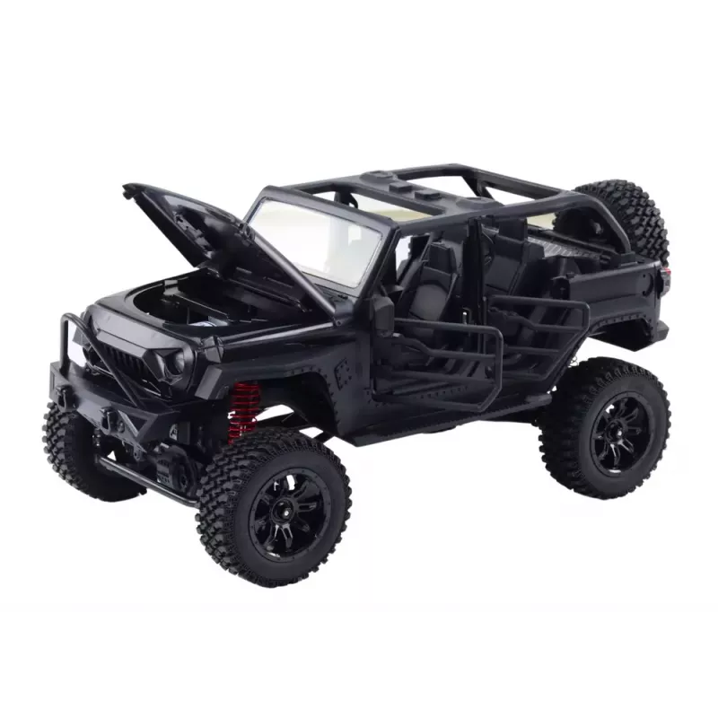 LEAN TOYS nuotoliniu valdymu visureigis RC 2.4G 4x4 Drive juodas