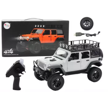 LEAN TOYS nuotoliniu valdymu 4x4 visureigis 2.4G pilkas