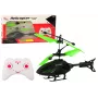 LEAN TOYS nuotoliniu valdymu valdomas RC sraigtasparnis su giroskopu, žalias