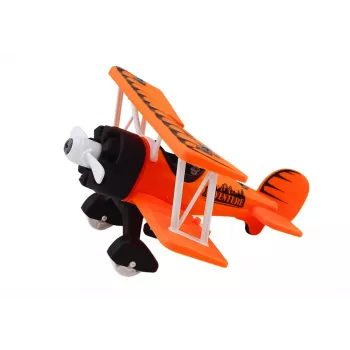 LEAN TOYS Airplane Light Plane Animal Transport Cage Lion Unscrewable Screwdriver