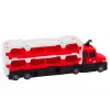 LEAN TOYS Lora Tow Truck Race Track 2in1 Lights Sounds Signs Cars Red