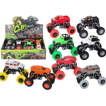 LEAN TOYS Visureigis 4x4 su amortizatoriais