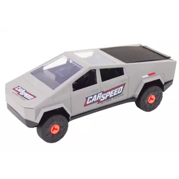 LEAN TOYS Šiuolaikinio automobilio ir keturračio ardymo rinkinys DIY pilkas