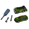 LEAN TOYS Tank Military Vehicle DIY Disassembly Blue Sounds Suspension Kit