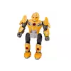 LEAN TOYS Atsukamasis robotas su grąžtu ir atsuktuvu, šviesos ir garso efektai, geltonas
