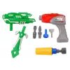 LEAN TOYS Screwing Robot Weapon Drill Screwdriver Light Sound Navy Blue