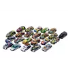 LEAN TOYS Spyruoklių rinkinys automobiliams, varikliniams automobiliams, spalvotas, 50 vnt.
