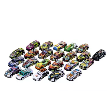 LEAN TOYS Spyruoklių rinkinys automobiliams, varikliniams automobiliams, spalvotas, 50 vnt.