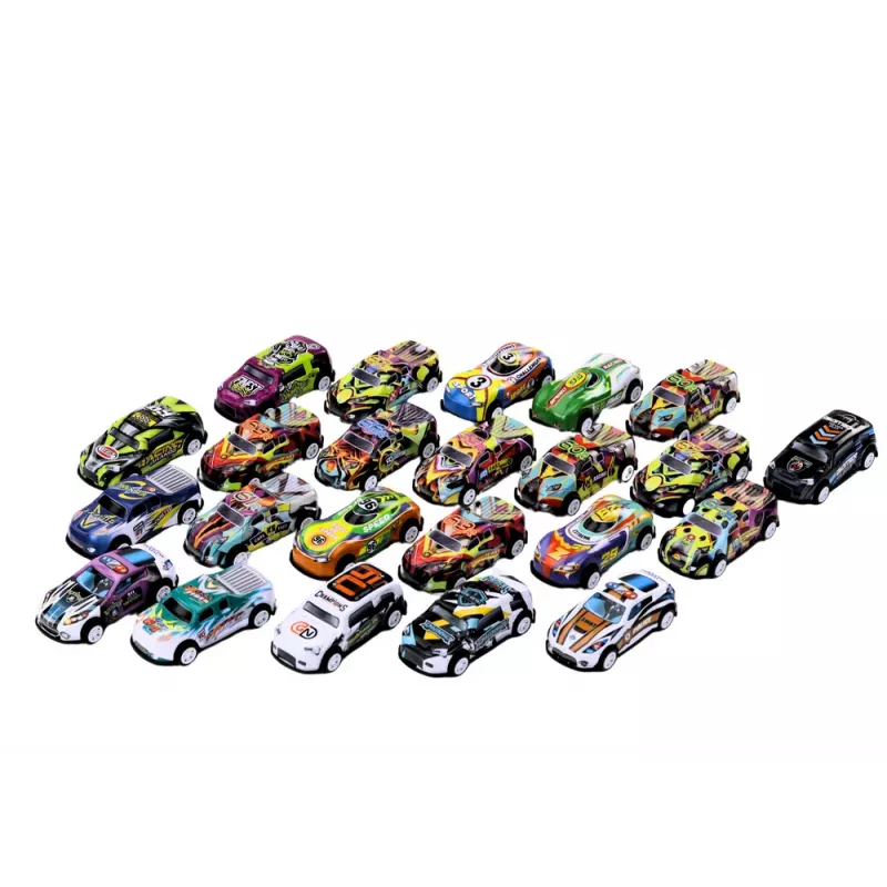 LEAN TOYS Spyruoklių rinkinys automobiliams, varikliniams automobiliams, spalvotas, 50 vnt.