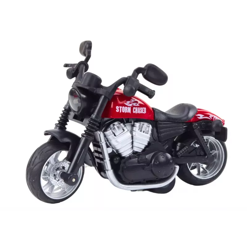 LEAN TOYS Harley Sports Motorcycle with Friction Drive 3 Colors